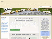 Tablet Screenshot of jcam.org